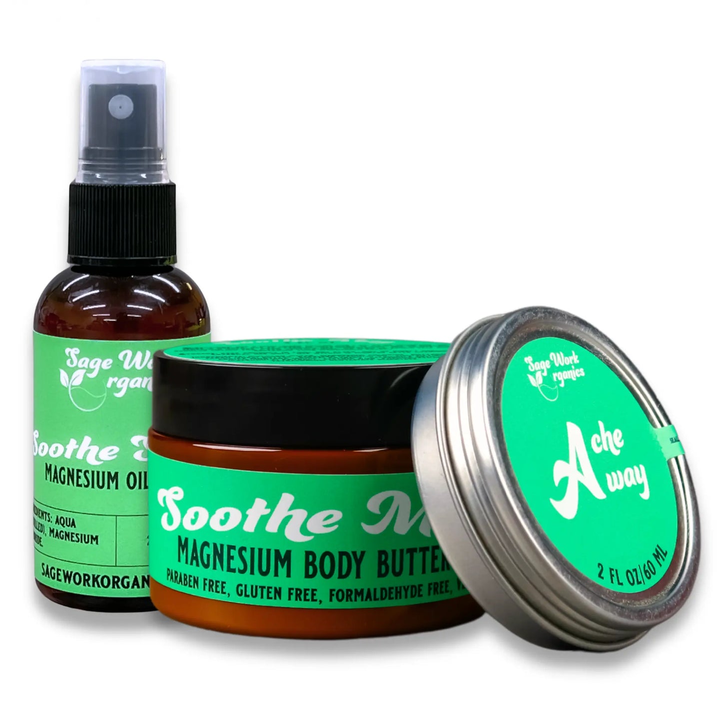 Ache Away Pack SageWork Organics