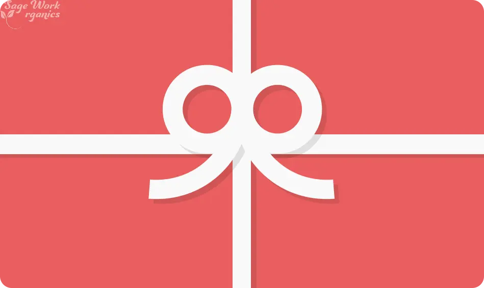 SageWork Organics Gift Card for Shopping