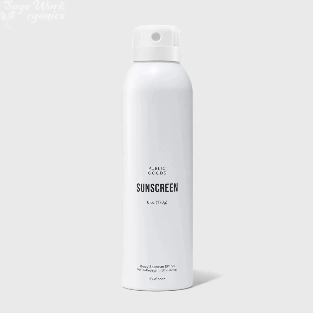 SPF 50 Spray Sunscreen Public Goods