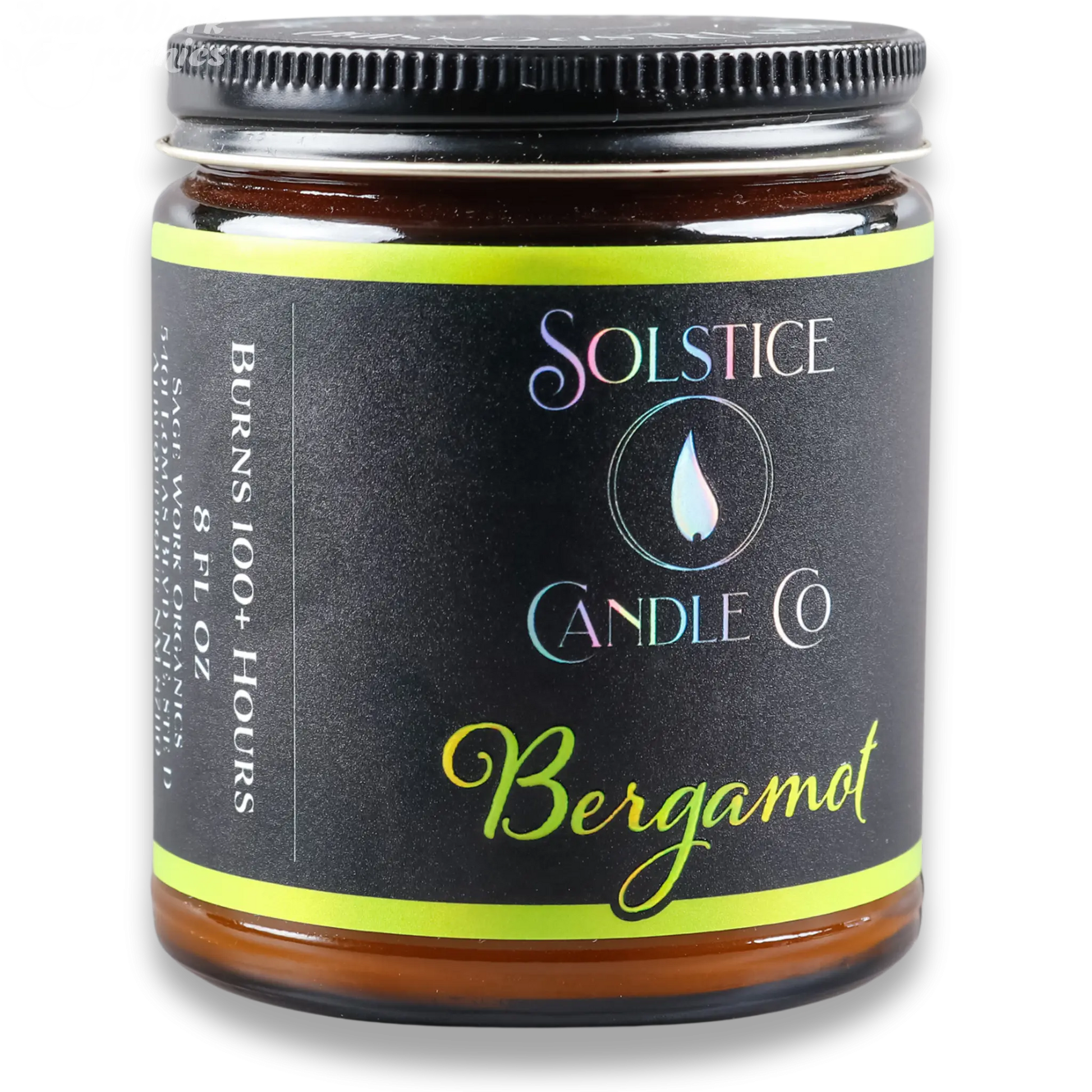 Bergamot Candle SageWork Organics