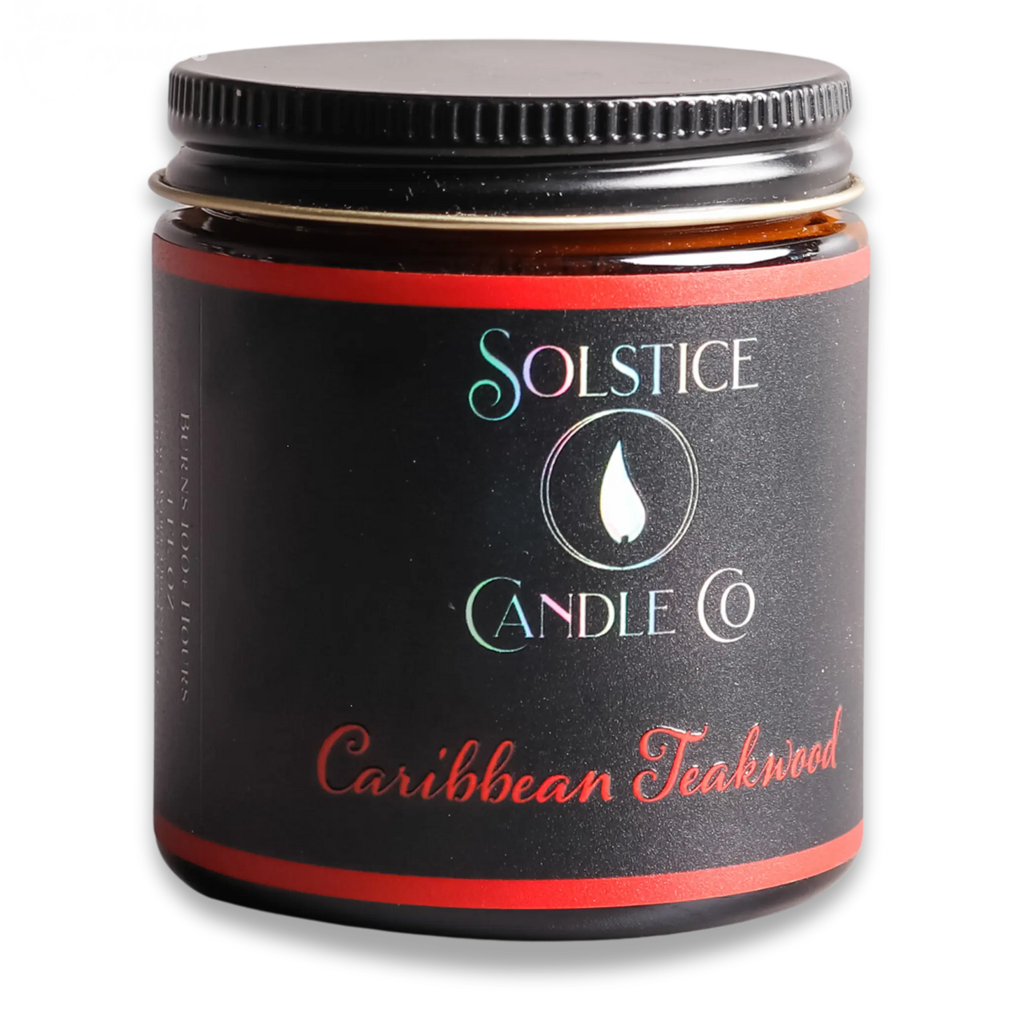 Caribbean Teakwood Candle SageWork Organics