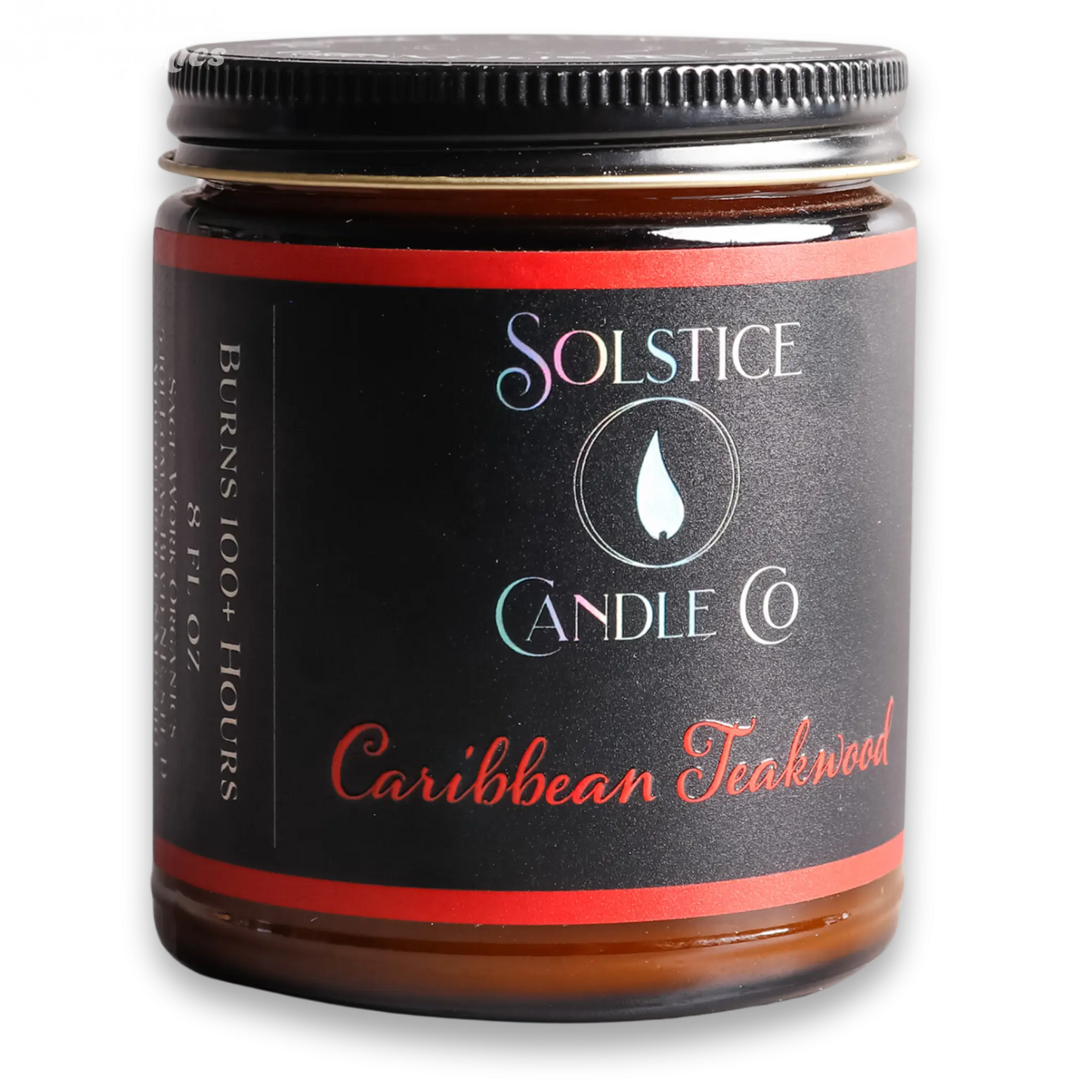 Caribbean Teakwood Candle SageWork Organics