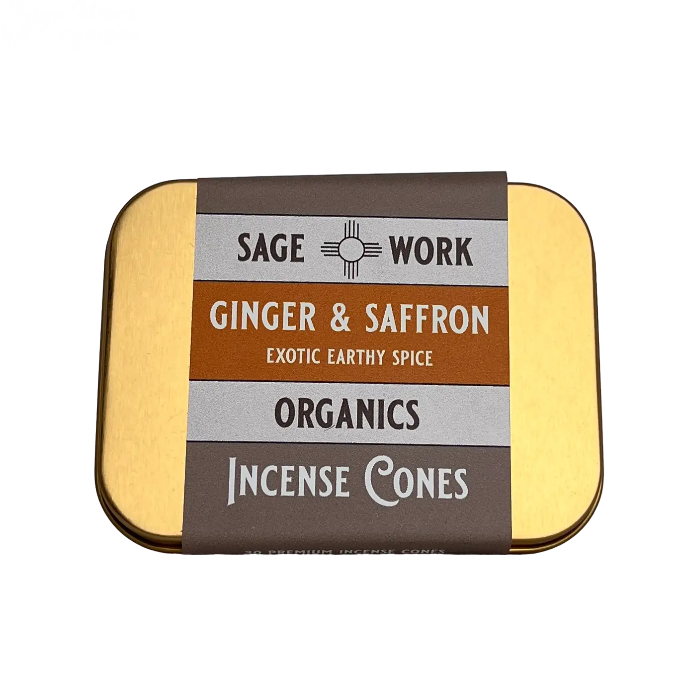 Incense Cones Sage Work Organics