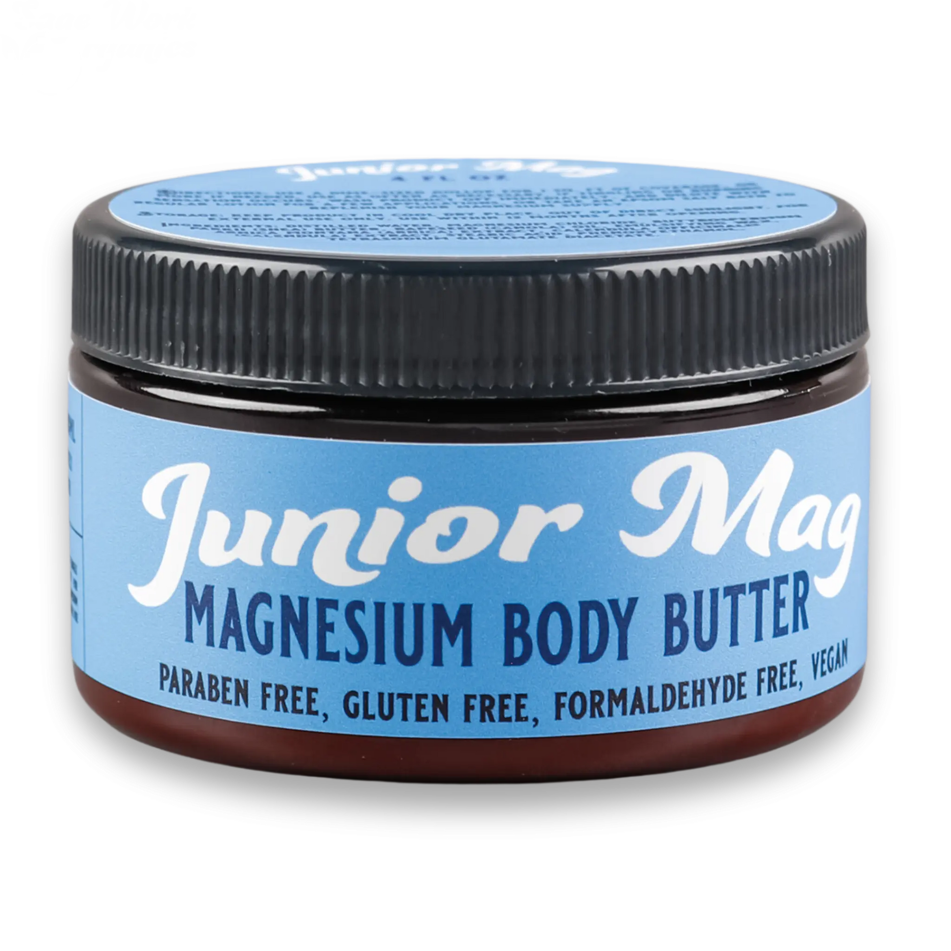 Junior Mag Magnesium Body Butter 4oz (Best for kids) SageWork Organics