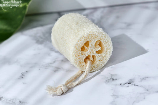 Natural Loofah Exfoliating Slices (Plastic Free, Unpackaged) Desesh