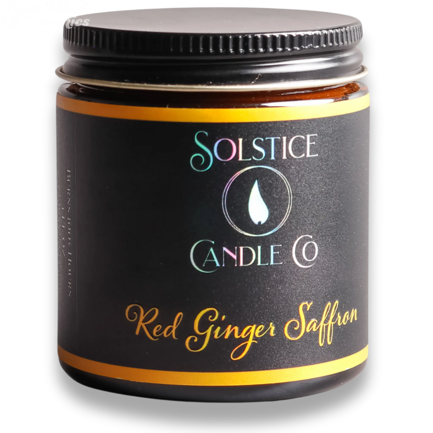 Red Ginger Saffron Candle SageWork Organics