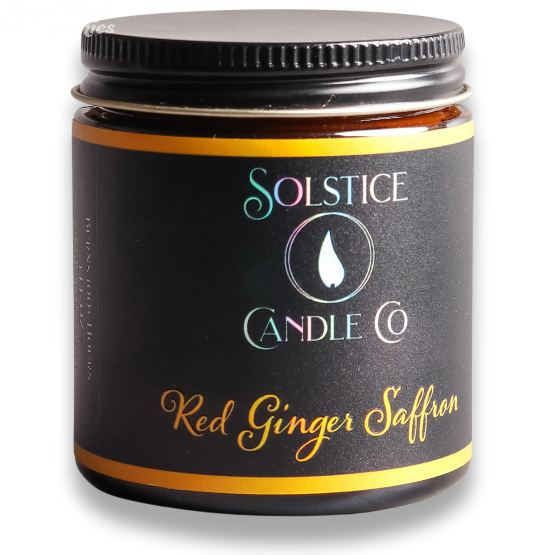 Red Ginger Saffron Candle SageWork Organics