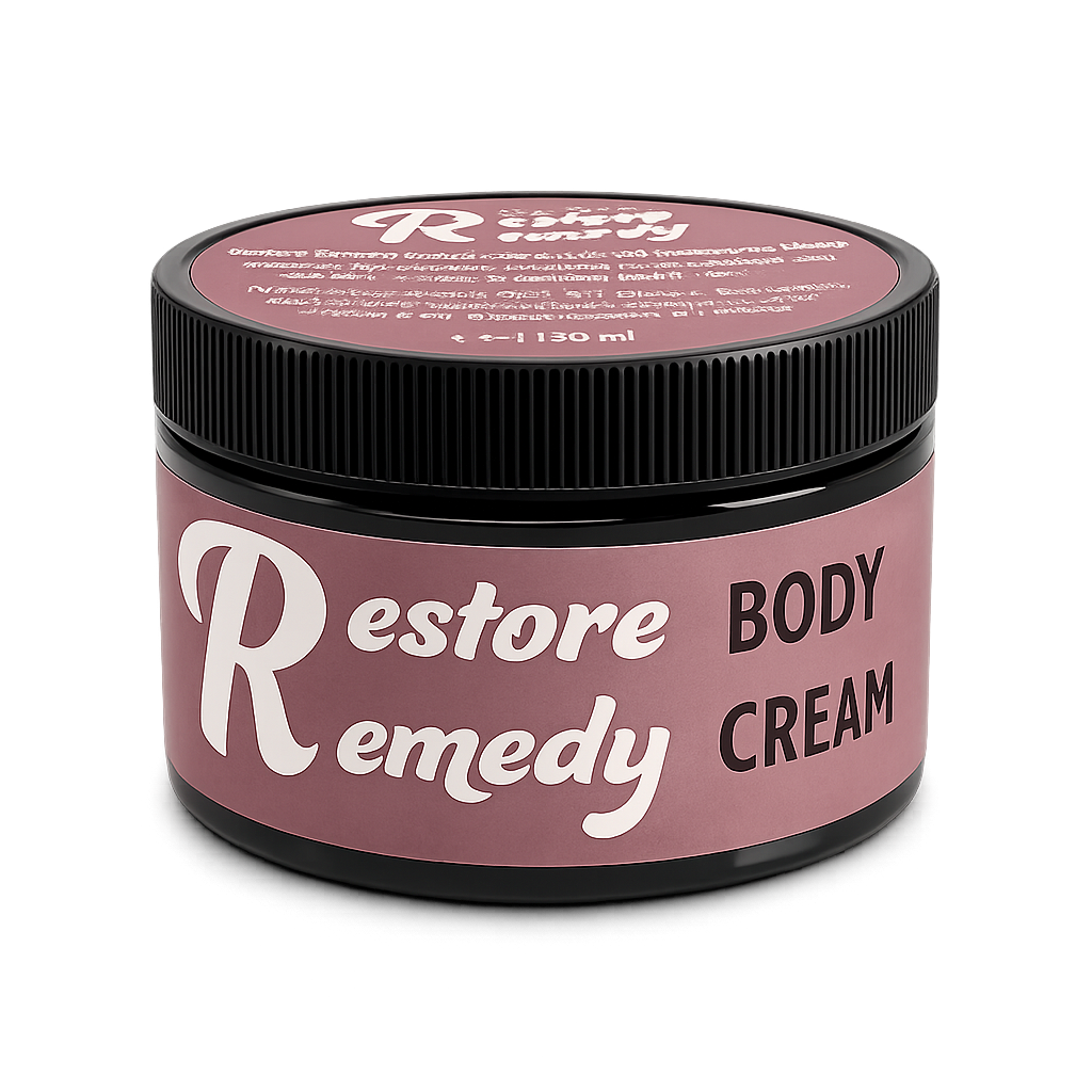 Restore Remedy Body Cream — Skin Repair & Soothing Herbal Cream 4oz