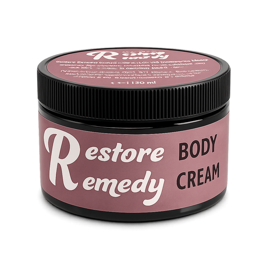 Restore Remedy Body Cream — Skin Repair & Soothing Herbal Cream 4oz
