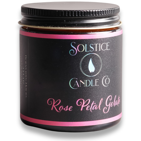 Rose Petal Gelato Candle
