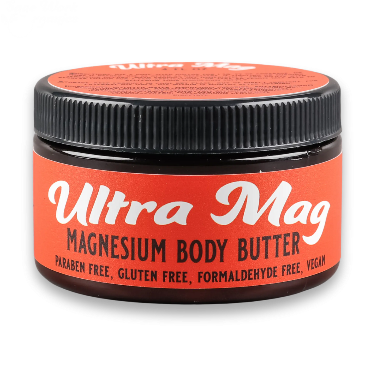 Ultra Mag Magnesium Body Butter 4oz (Best for intensive use) SageWork Organics