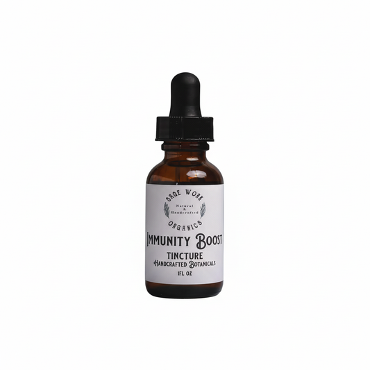 Immunity Boost Herbal Tincture - Clean Background