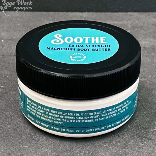 Extra Strength Magnesium Body Butter for Muscles Stiffness