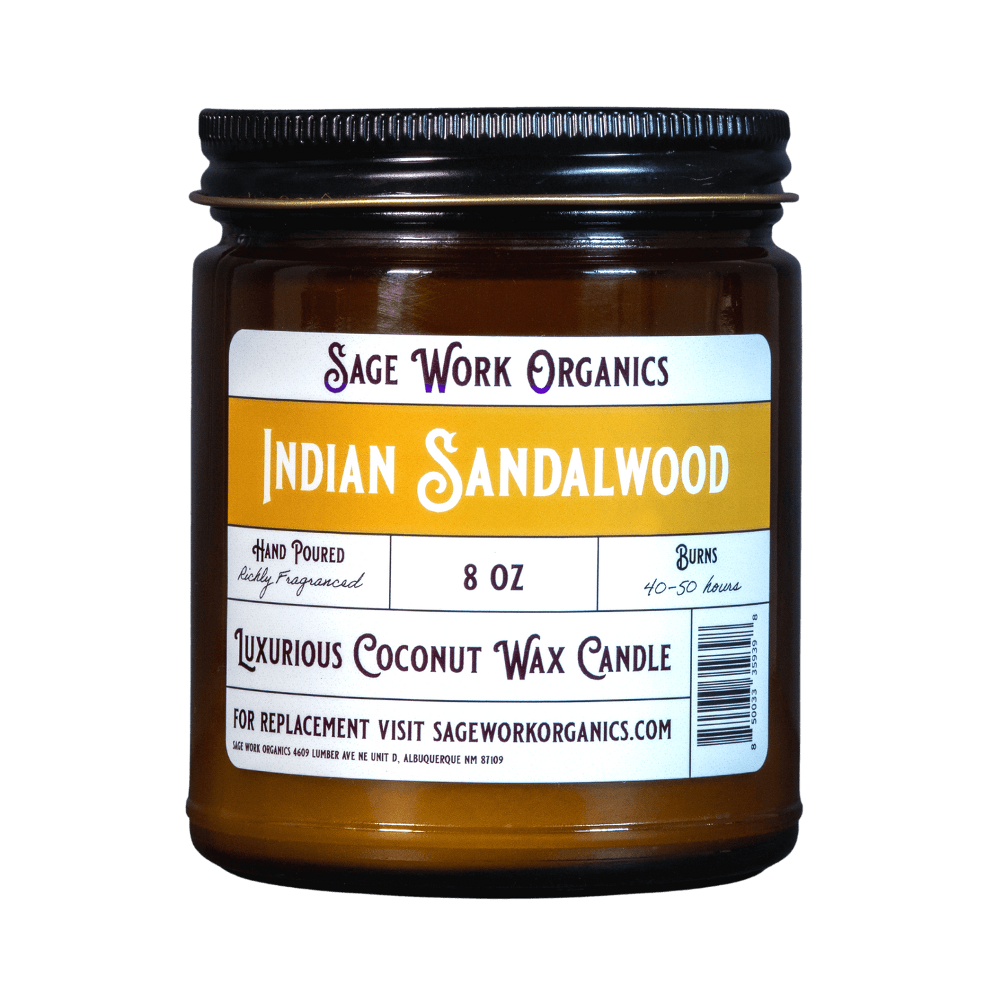 Indian Sandalwood Candle