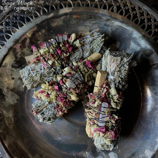 Mugwort + Palo Santo Ritual Bundle. Ritualcravt