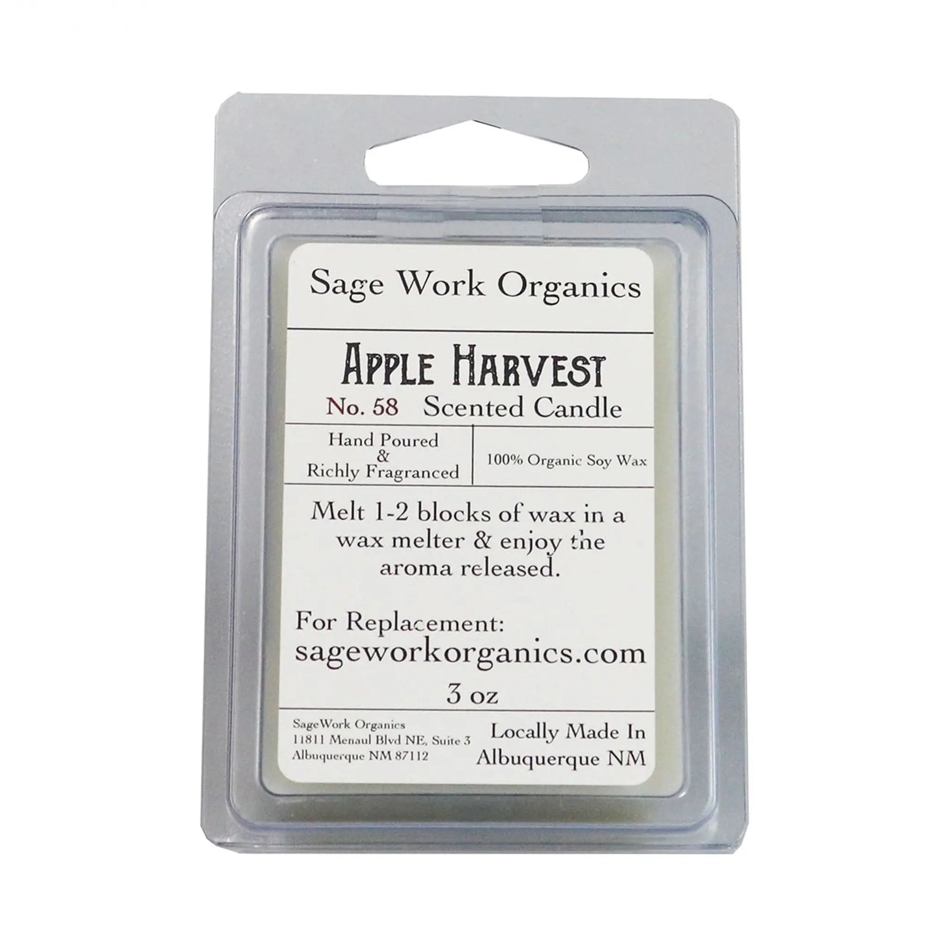 Organic Soy Cube Scented Wax Melts