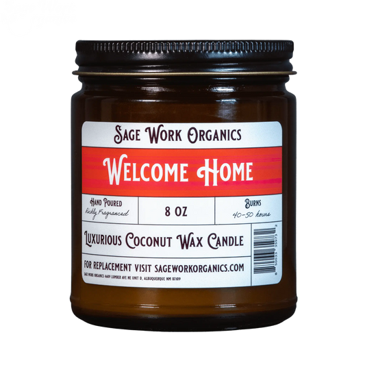 Welcome Home Candle SageWork Organics