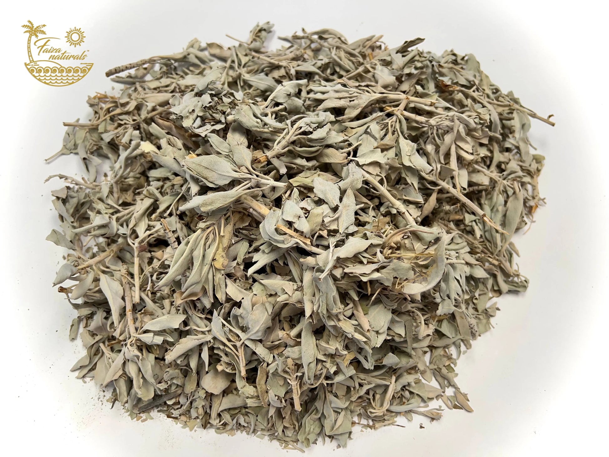 White Sage Loose Leave Clusters per oz. Faiza Naturals