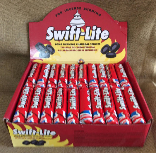 Swift Lite Charcoal Briquettes For Incense