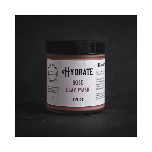 Rose Clay Mask for Dry and Aging Skin